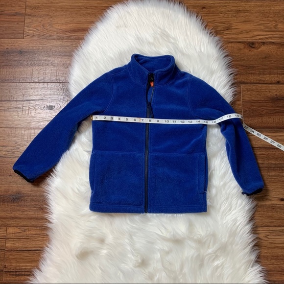 The Children Place Boys Blue Fleece Sweater/Marvel - Picture 5 of 8